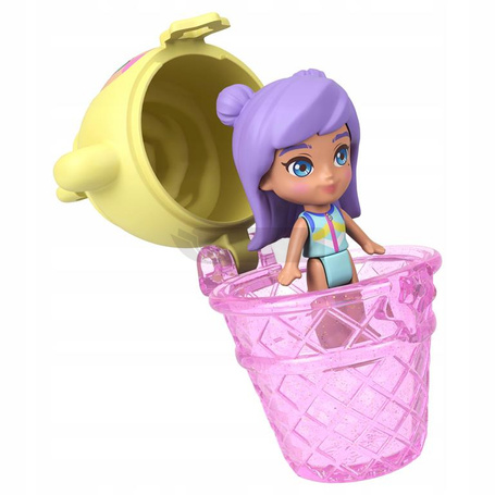 LALKA POLLY POCKET ANANASOWA MAŁPKA zestaw do zabawy dla dzieci +4 lata JKC49