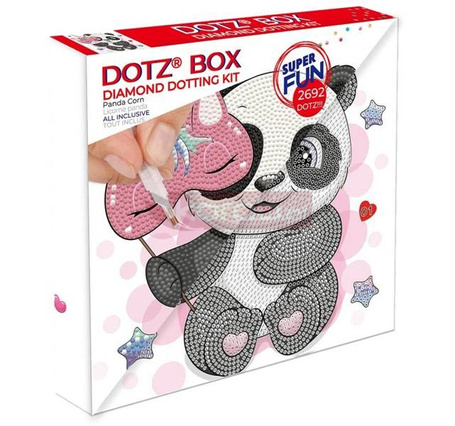 Diamond Dotz Box - Panda Corn
