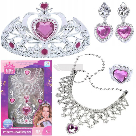 Zestaw piękności biżuteria księżniczki