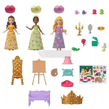 DISNEY PRINCESS KSIĘŻNICZKI KALENDARZ ADWENTOWY 24 niespodzianki JFG79