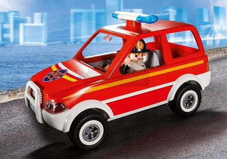 PLAYMOBIL City Action 9319 Misja ratownicza straży pożarnej