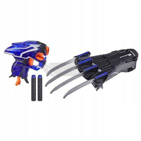 NERF F2395 PISTOLET + RĘKAWICA CZARNA PANTERA