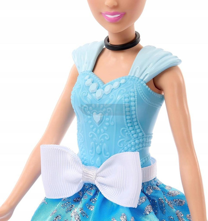 DISNEY PRINCESS LALKA KSIĘŻNICZKA KOPCIUSZEK zestaw z szafą i ubrankami JCR96