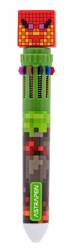 ASTRA DŁUGOPIS WIELOKOLOROWY 10 kolorów długopis PIXELE dla fana Minecraft 4531