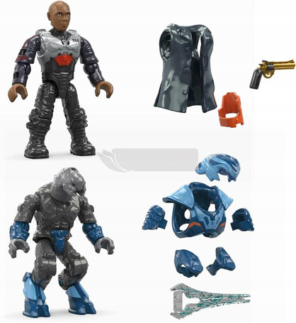 MEGA HALO KLOCKI 205 el zestaw klocków z pojazdem Renegat Banshee HNC56