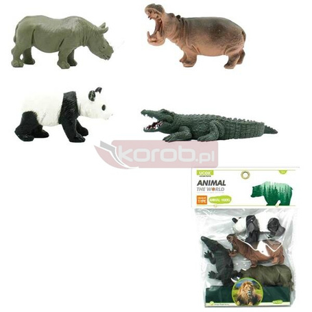 Zwierzęta zoo 4szt