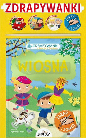 Zdrapywanki z Manią i Tyniem. Wiosna