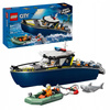 LEGO CITY 60456 POŚCIG ŁODZIĄ POLICYJNĄ zestaw klocków dla dzieci +6 lat
