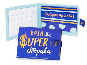 Portfelik Kasa dla super chłopaka