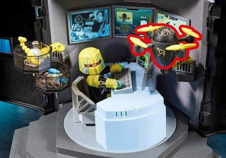 PLAYMOBIL 9250 Centrum dowodzenia Dr Done