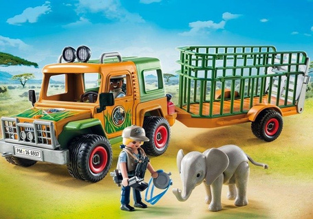 Playmobil 6937 Terenówka rangera z przyczepą