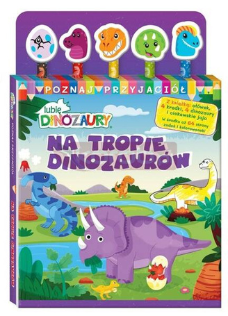 Lubię Dinozaury. Poznaj przyjaciół cz.1 Na tropie