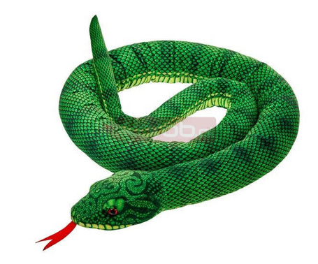 Maskotka Wąż zielony 180cm 