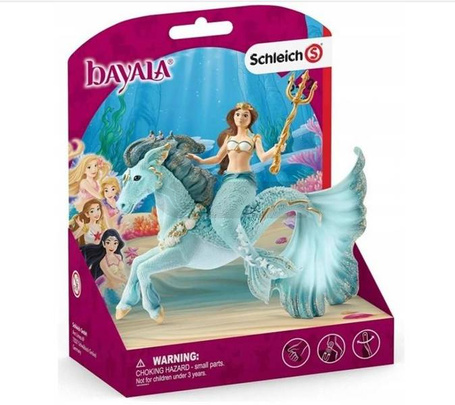 Schleich 70594 Syrena Feya na podwodnym koniu Bayala