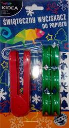 Wyciskacz do papieru Świąteczny 6szt KIDEA