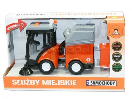 Pojazd Służby miejskie sprzątanie ulic