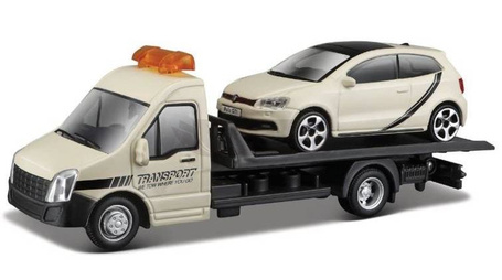 Street Fire Transport Volkswagen Polo 1:43 BBURAGO