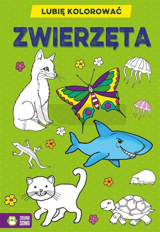 Lubię kolorować. Zwierzęta