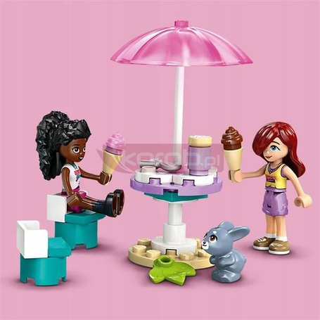 LEGO FRIENDS 42644 Furgonetka z lodami w mieście Heartlake, zestaw klocków