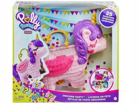 Lalka Polly Pocket zestaw Jednorożec GVL88