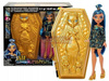 LALKA MONSTER HIGH Cleo De Nile GOLDEN GLAM CASE zestaw z tatuażami HNF72