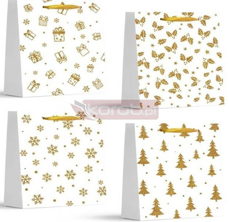 Torebka upominkowa L Boże Narodzenie MIX