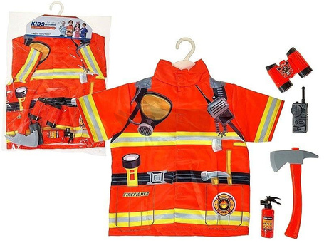 Stroj strażaka z akcesoriami