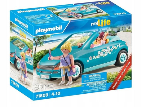 PLAYMOBIL MY LIFE 71809 WYCIECZKA KABRIOLETEM zestaw dla dzieci +4 lata