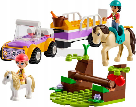 LEGO FRIENDS 42634 PRZYCZEPKA DLA KONI I KUCYKÓW