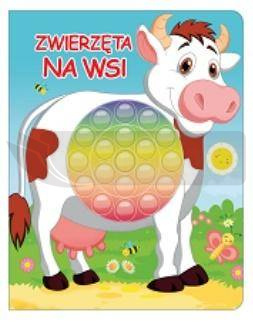Zwierzęta na wsi. Książeczka sensoryczna