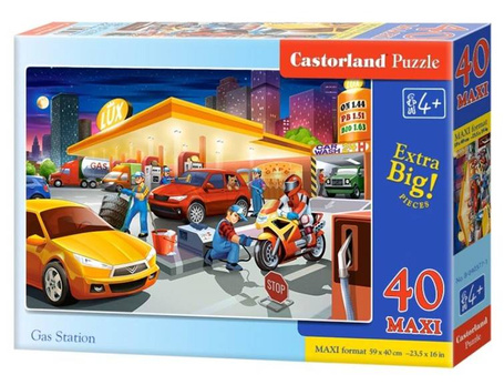 Puzzle 40 maxi - Gas Station CASTOR