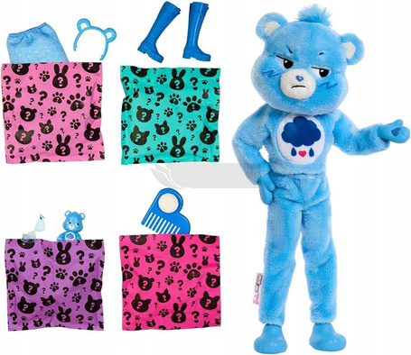 BARBIE CUTIE REVEAL TROSKLIWE MISIE Lalka w kostiumie misia Gderka JCN96