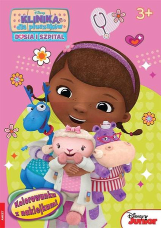 Kolorowanka - Klinika dla plusz. Dosia i szpital