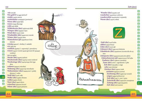 Mój pierwszy słownik niem-pol, pol-niem TW GREG