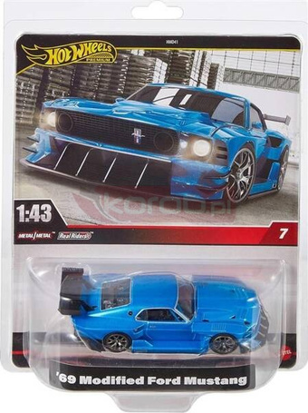 HOT WHEELS PREMIUM 1:43 '69 Modified Ford Mustang HWT04