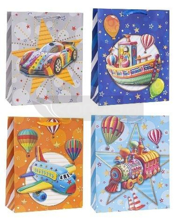 Torebka ozdobna 18x23x8cm dziecięce mix ROZETTE