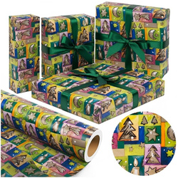 Papier choinki Kolorowe Święta X-Strong 38cmx20m