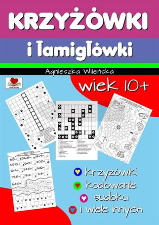 Krzyżówki i łamigłówki wiek 10 +