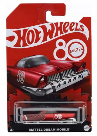HOT WHEELS 2025 HOT WHEELS Mattel's 80th Anniversary Dream Mobile JGF64