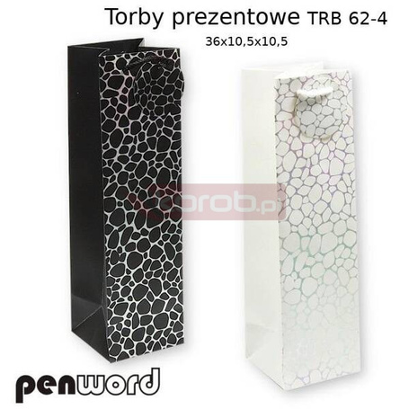 Torebka prezentowa 36x10,5x10,5cm MIX