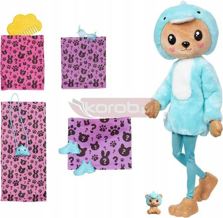 BARBIE CUTIE REVEAL LALKA W PRZEBRANIU MISIA DELFINA HRK25