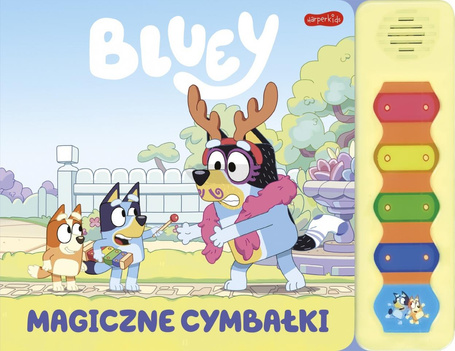 Bluey. Magiczne cymbałki. Książeczka z dźwiękami