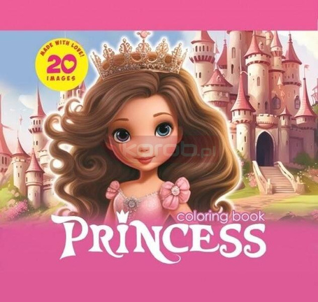 Kolorowanka 140x140 Księżniczki Princess