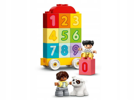 LEGO DUPLO 10954 POCIĄG Z CYFERKAMI NAUKA LICZENIA zestaw klocków