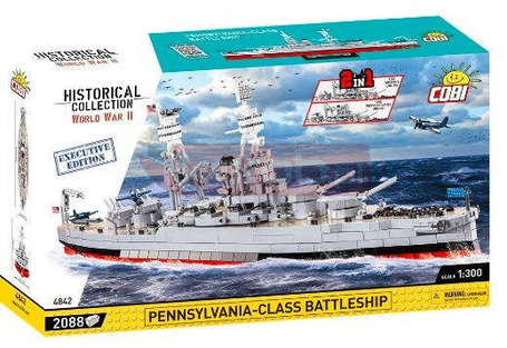 Klocki Pennsylvania - Class Battleship (2in1) - Executive Edition
