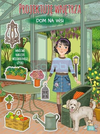 Projektuję wnętrza z naklejkami. Dom na wsi
