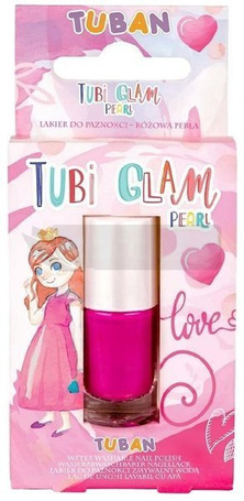 Lakier Tubi Glam różowy perłowy TUBAN