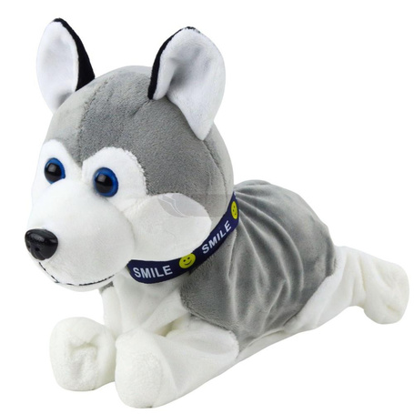Pies pluszowy interaktywny Husky na baterie