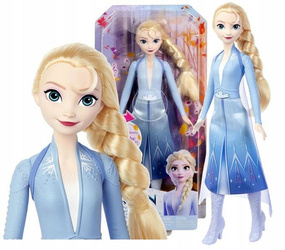 DISNEY KRAINA LODU 2 FROZEN LALKA KSIĘŻNICZKA ELSA śpiewająca po angielsku* HXD31