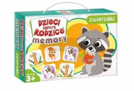 Dzieci kontra Rodzice. Memory Zwierzaki